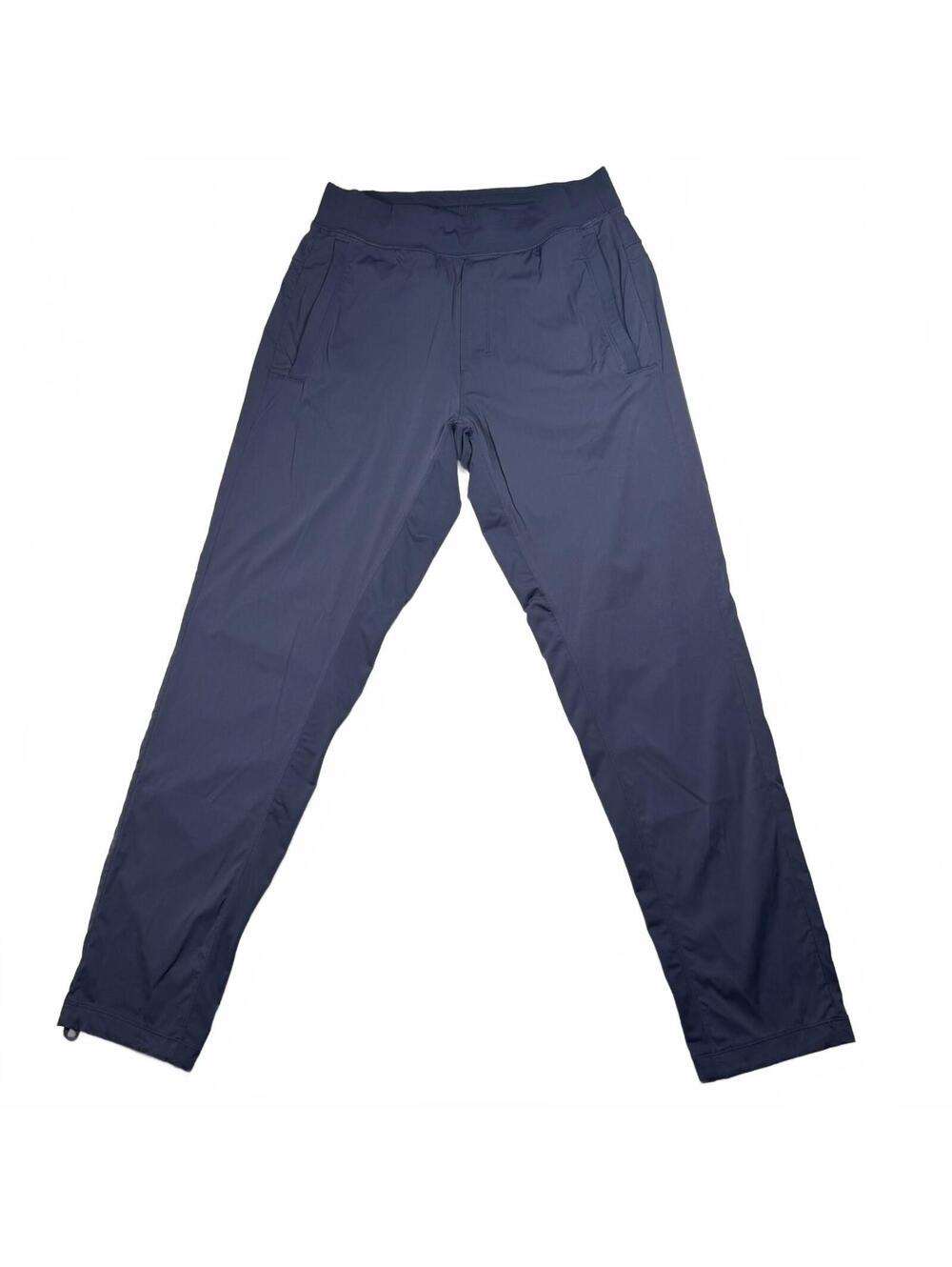 Lululemon Mens Pants 30x31 True Navy Jogger Cinch Hem Zip Pocket Stretch Gym